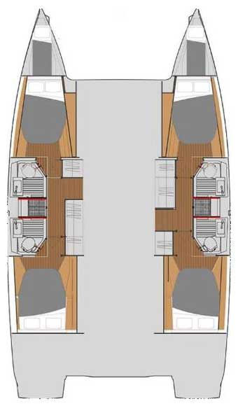 Pronájem lodi Trogir lákavé ceny Astrea 42