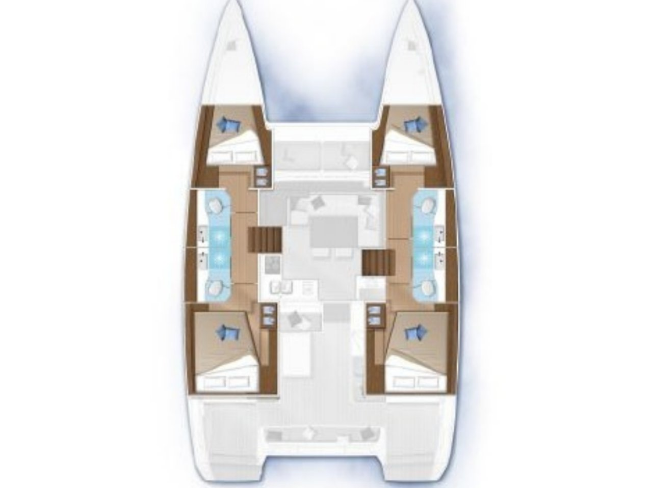 Pronájem lodi Lagoon Lagoon 40 v Kaštela na Samboatu