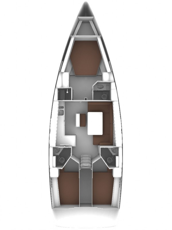 Bavaria Cruiser 46 Style jednotlivci a charterové společnosti v Biograd Na Moru