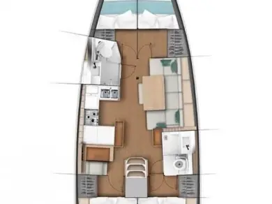 Pronájem Plachetnice v Lavrio -Jeanneau Sun Odyssey 440