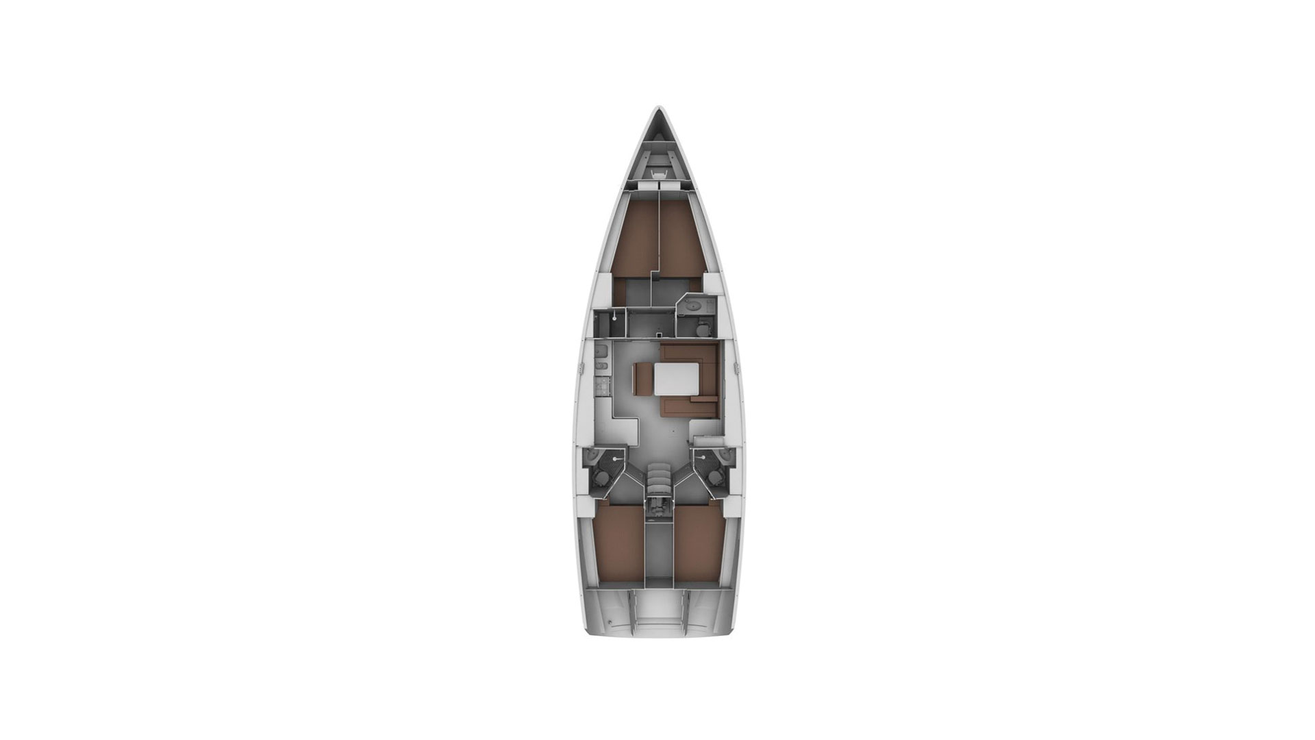 Pronájem lodi Lefkáda lákavé ceny Cruiser 45