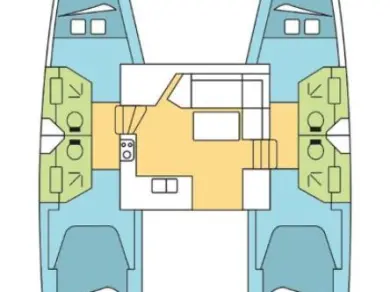 Pronájem jachty v Le Marin -Fountaine Pajot Lucia 40 na Samboatu