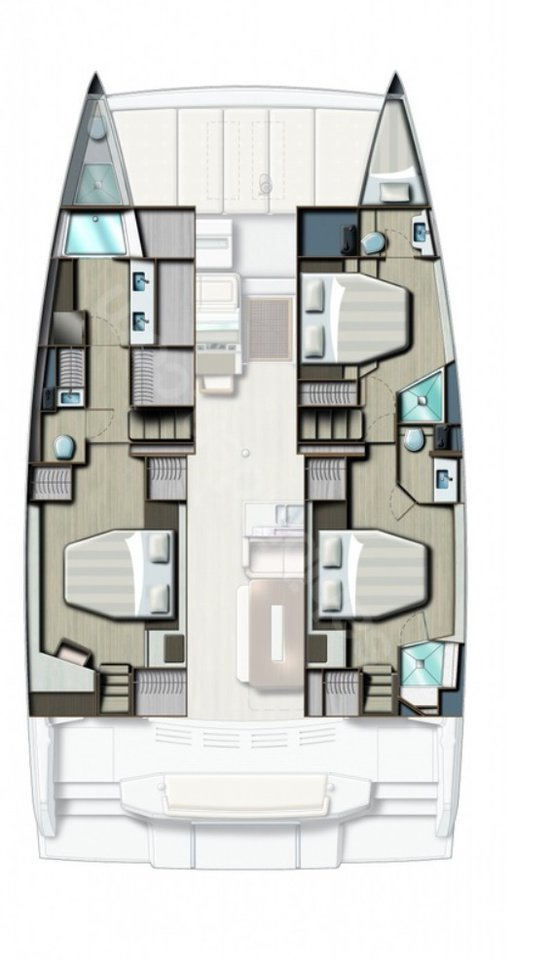Pronájem lodi Bali Bali 4.8 v Fethiye na Samboatu