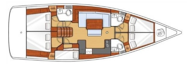 Bénéteau Oceanis 48 jednotlivci a charterové společnosti v Punat