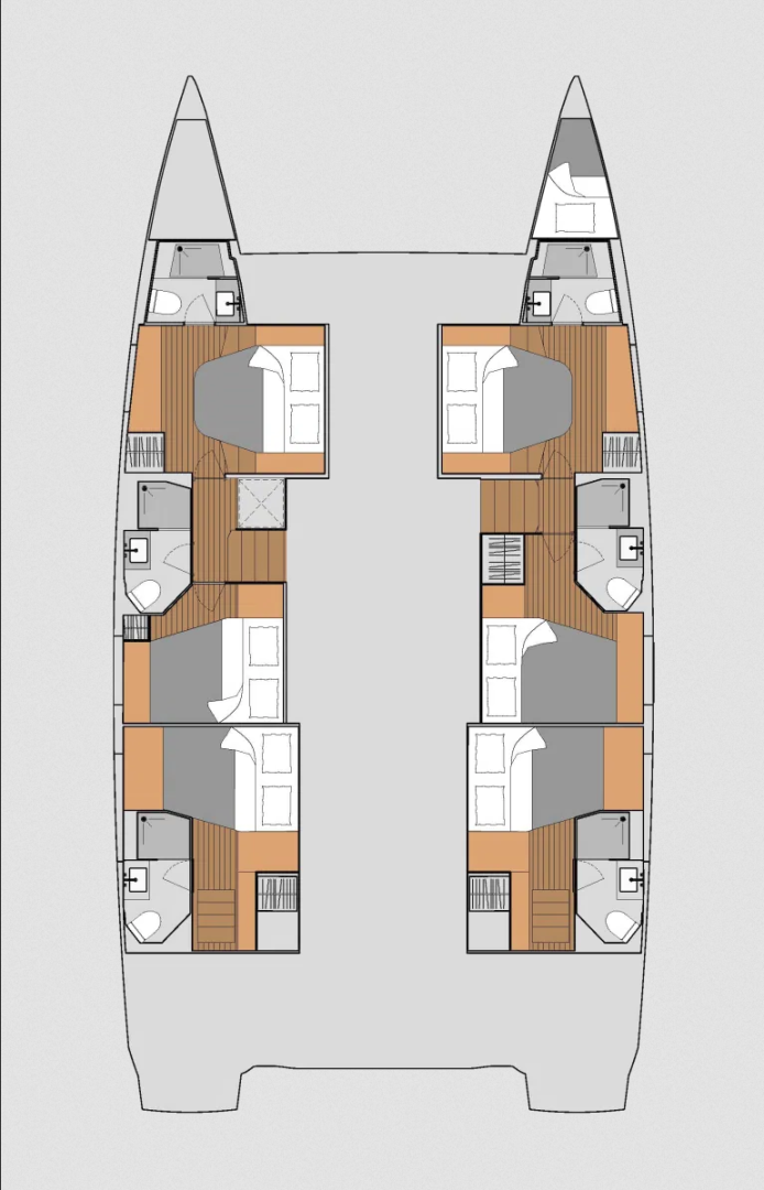 Fountaine Pajot Aura 51 jednotlivci a charterové společnosti v Alimos
