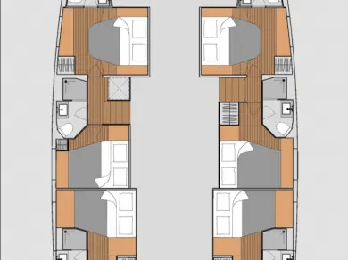 Fountaine Pajot Aura 51 jednotlivci a charterové společnosti v Alimos