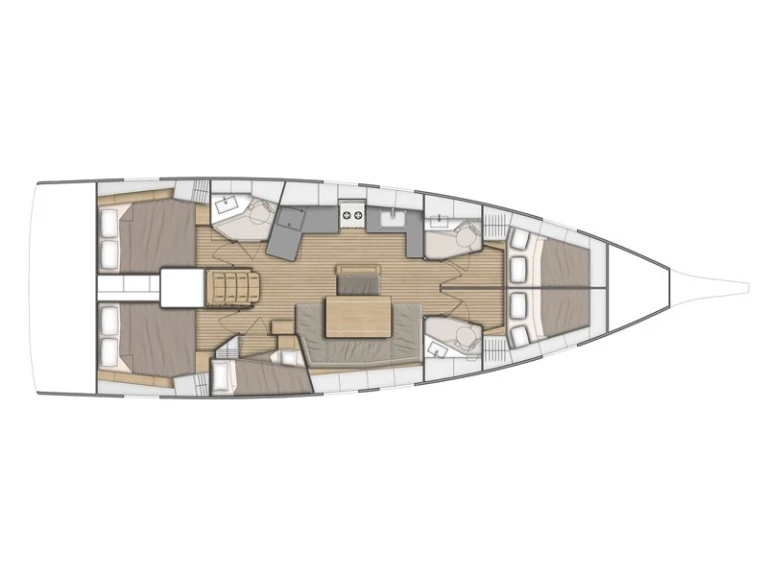 Bénéteau Oceanis 46.1 jednotlivci a charterové společnosti v Olbia