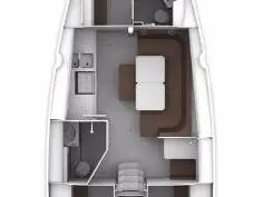 Pronajmout si Bavaria Cruiser 41S v Murter-Kornati