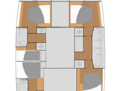 Pronájem lodi Fountaine Pajot Tanna 47 v Biograd Na Moru na Samboatu