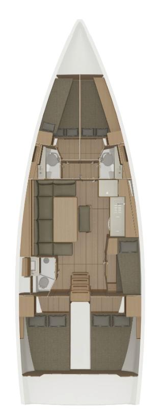 Pronajmout si Dufour Dufour 460 Grand Large v Trogir