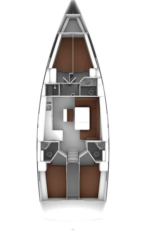 Bavaria Cruiser 46 jednotlivci a charterové společnosti v Fethiye