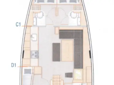 Hanse Hanse 508 jednotlivci a charterové společnosti v Pula