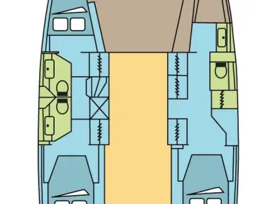 Pronajmout Katamarán se skipperem či ne Fountaine Pajot v Parham Town