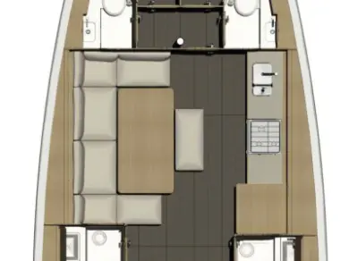 Pronájem jachty v Lefkáda -Dufour Dufour 460 Grand Large na Samboatu