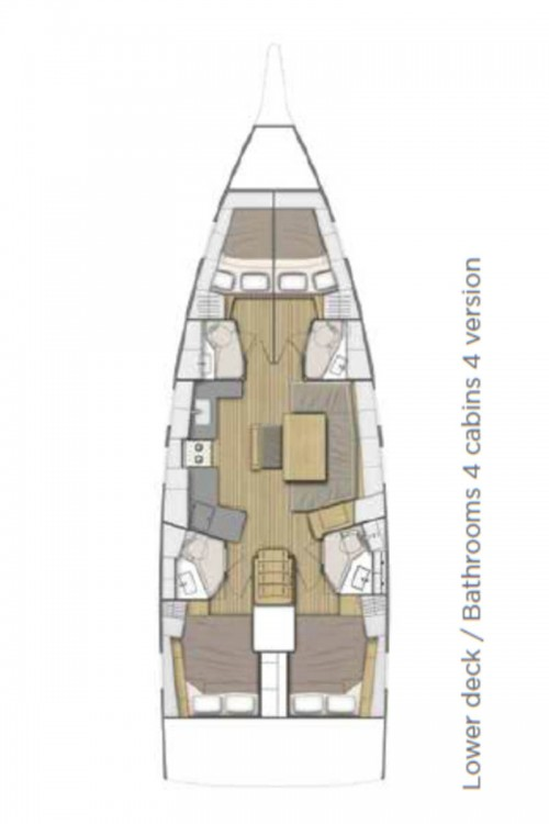 Bénéteau Oceanis 46.1 jednotlivci a charterové společnosti v Alimos