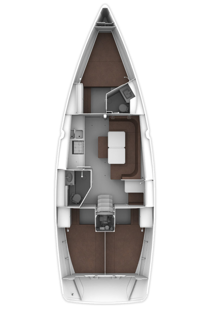 Pronájem jachty v Pula -Bavaria Cruiser 41 na Samboatu