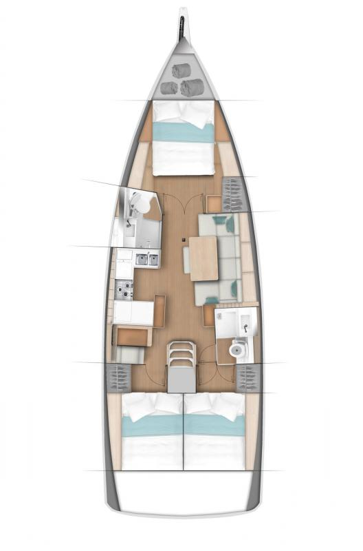 Pronájem lodi Kaštela lákavé ceny Sun Odyssey 440