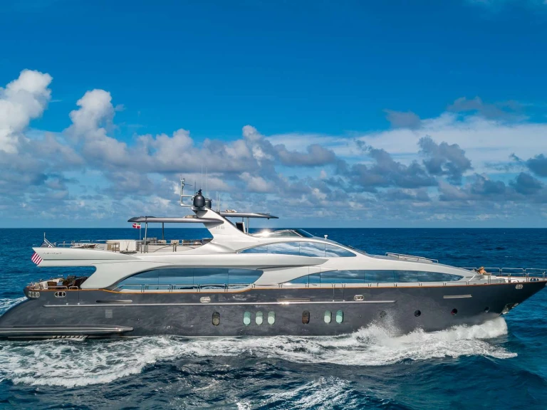 Azimut TAIL LIGHTS jednotlivci a charterové společnosti v Britské Panenské ostrovy