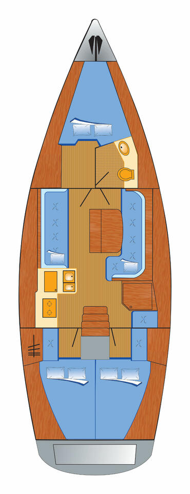 Pronájem lodi Barth lákavé ceny Bavaria 38 Cruiser