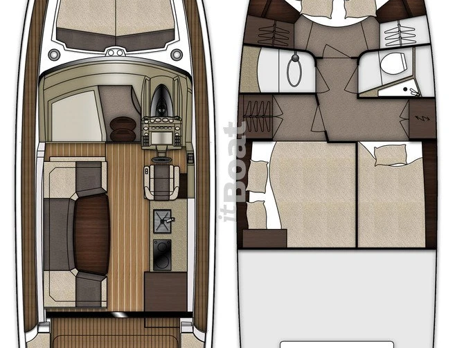 Pronájem lodi Galeon Galeon 350 HTC v Barth na Samboatu