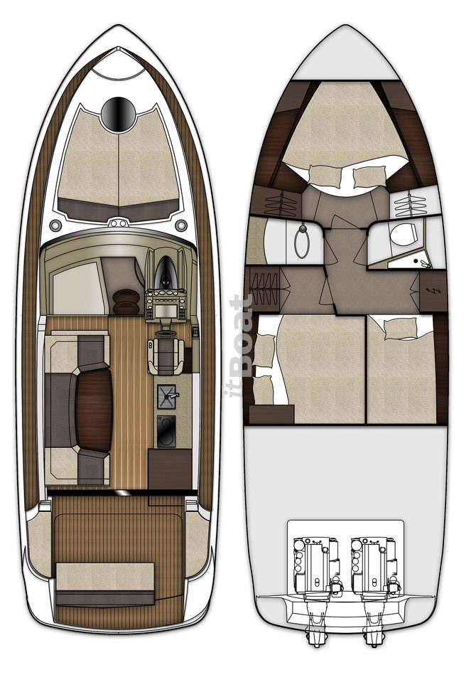 Pronájem lodi Galeon Galeon 350 HTC v Barth na Samboatu