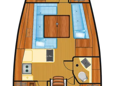 Pronajmout si Bénéteau Oceanis 37 v Heiligenhafen