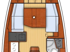 Bénéteau Oceanis 38.1 jednotlivci a charterové společnosti v Heiligenhafen