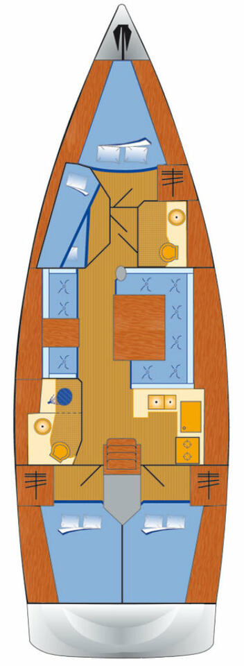 Jeanneau Sun Odyssey 439 jednotlivci a charterové společnosti v Flensburg