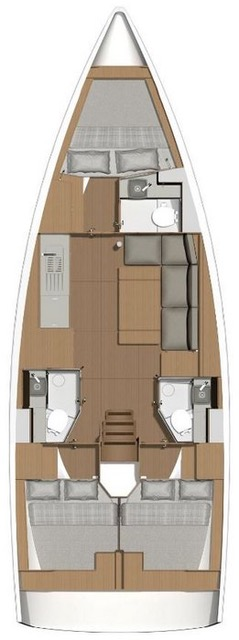 Pronajmout si Dufour Dufour 390 GL v Alimos
