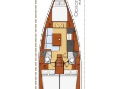 Pronajmout si Bénéteau Oceanis 38.1 v Lefkáda