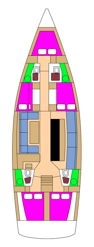 D&D Yacht D&D Kufner 54.2 jednotlivci a charterové společnosti v Marina (City)