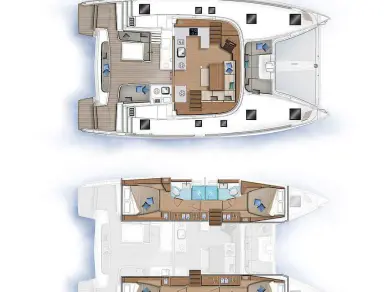 Pronájem lodi Alimos lákavé ceny Lagoon 46