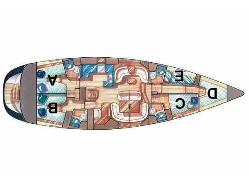 Jeanneau Sun Odyssey 54 DS jednotlivci a charterové společnosti v Gouvia