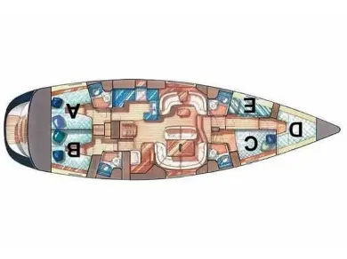 Jeanneau Sun Odyssey 54 DS jednotlivci a charterové společnosti v Gouvia