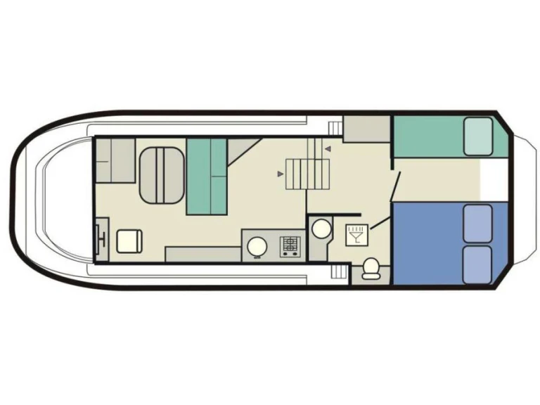 Pronájem Motorová loď Le Boat s licencí
