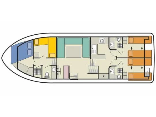 Le Boat Classique Star jednotlivci a charterové společnosti v Homps
